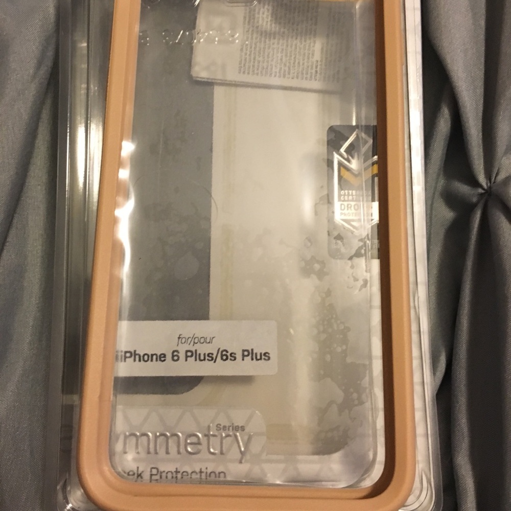 Otterbox Symmetry iPhone 6s Plus in clear/tan
